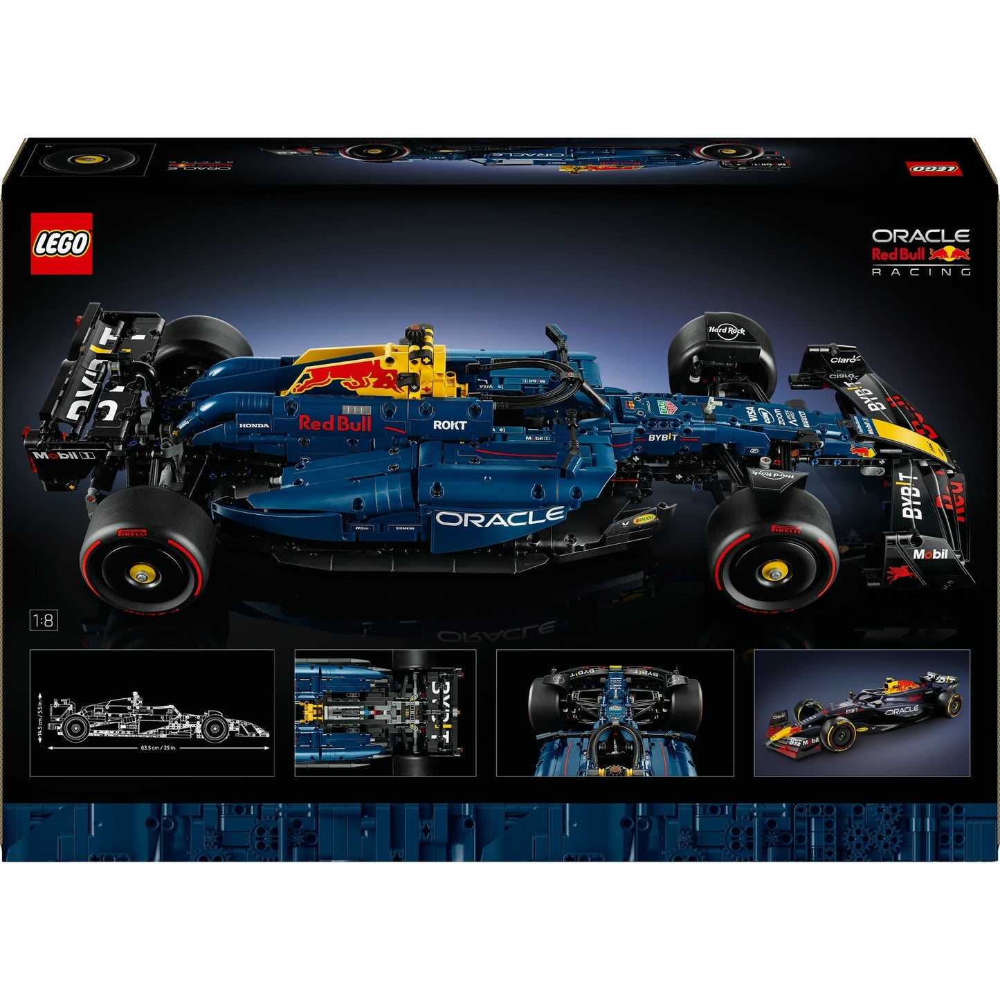 42206 Technic Oracle Red Bull Racing RB20 F1 Rennauto, Konstruktionsspielzeug