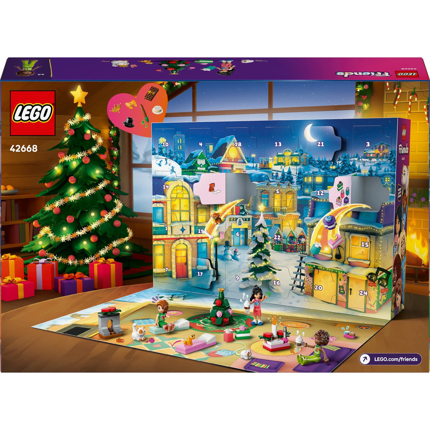 42668 Friends Adventskalender 2025, Konstruktionsspielzeug