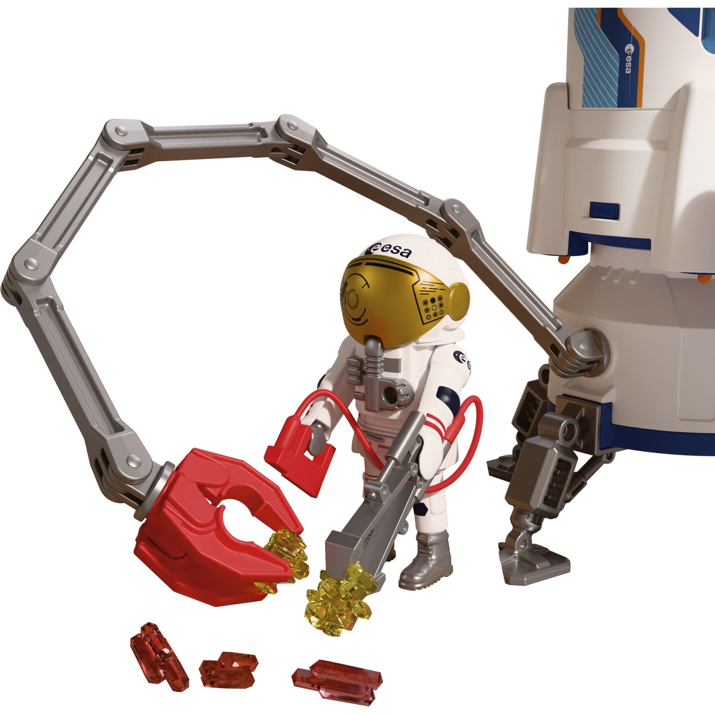 72011 ESA: Mars-Forschungsrakete, Konstruktionsspielzeug