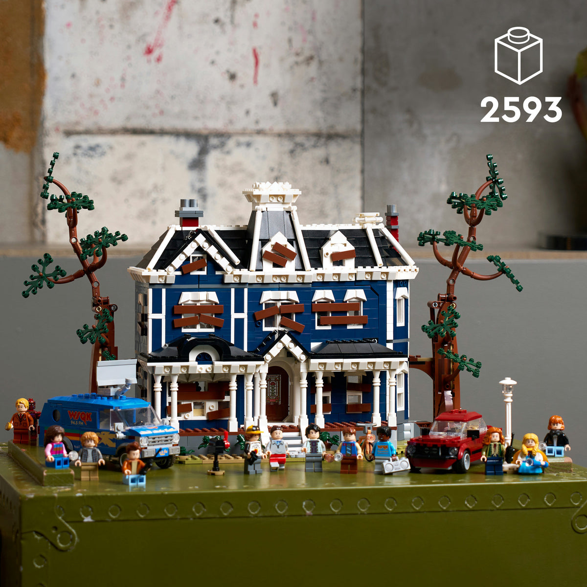 11370 Icons Stranger Things: The Creel House, Konstruktionsspielzeug