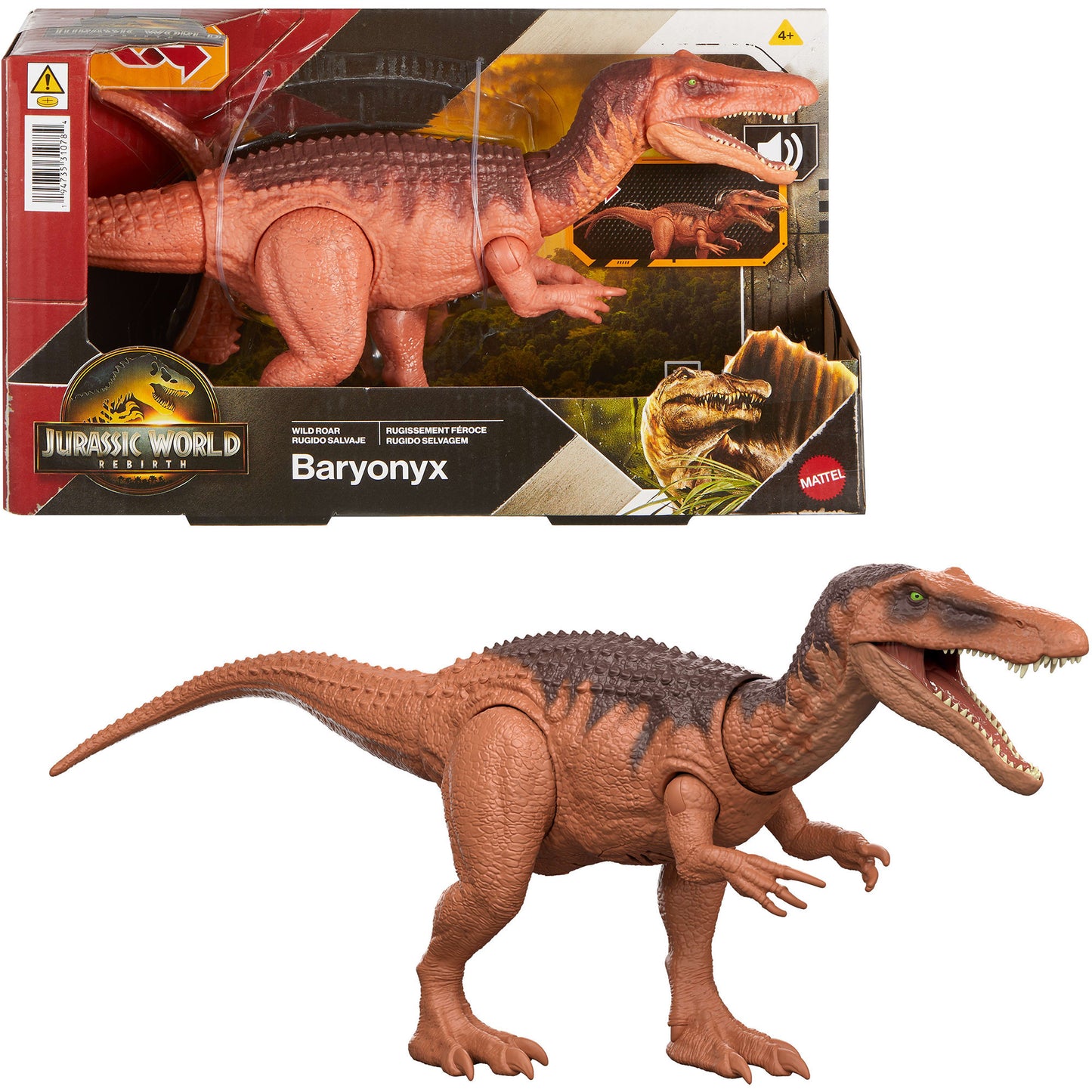 Jurassic World Wild Roar Baryonyx, Spielfigur