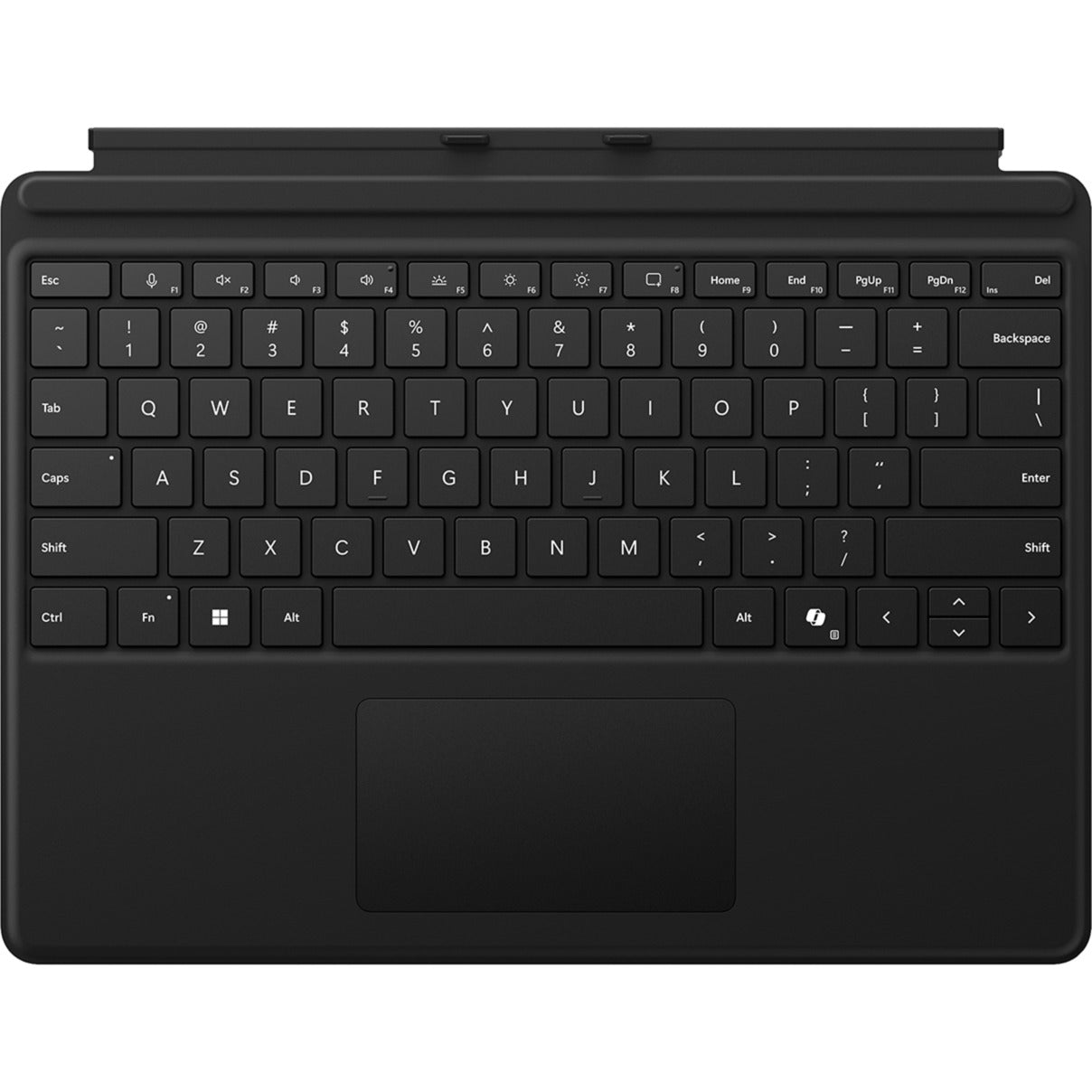 Microsoft Surface Pro Keyboard (schwarz, DE-Layout, für Surface Pro (11. Edition)/10 for Business/9/8)