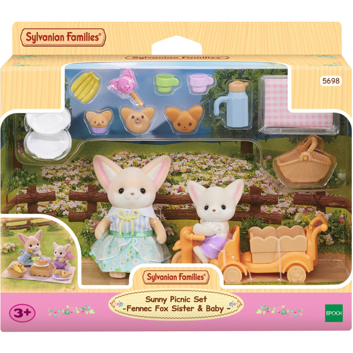 Sylvanian Families - Wüstenfuchs Picknick Set, Konstruktionsspielzeug