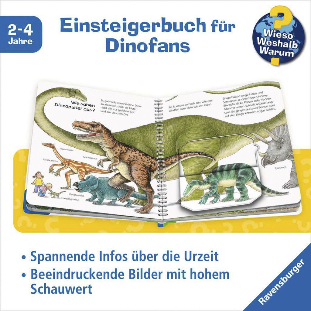 Wieso? Weshalb? Warum? junior Band 25 - Die Dinosaurier, Lernbuch