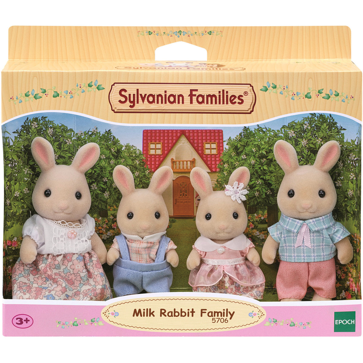 Sylvanian Families - Milchhasen Familie, Konstruktionsspielzeug