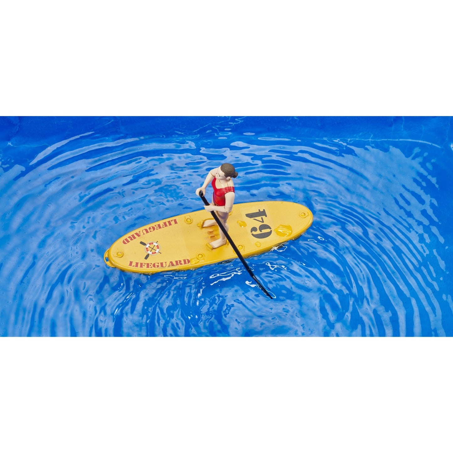 BRUDER bworld Life Guard mit Stand Up Paddle