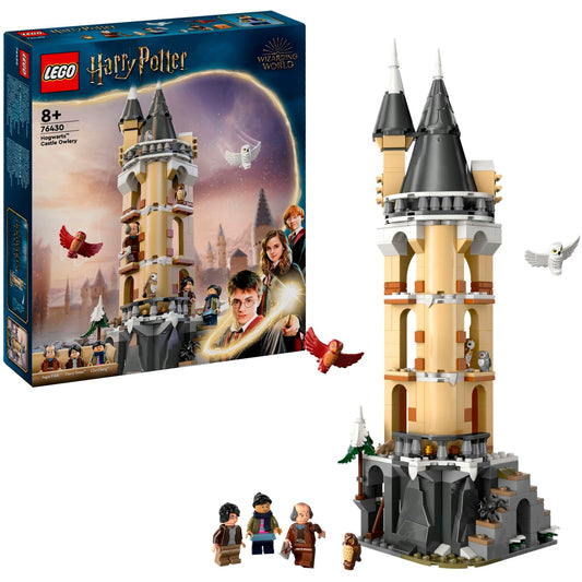 LEGO 76430 Harry Potter Eulerei auf Schloss Hogwarts, Konstruktionsspielzeug