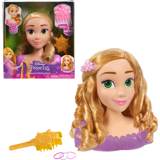 Disney Princess - Rapunzel Styling Head, Schmink- und Frisierkopf