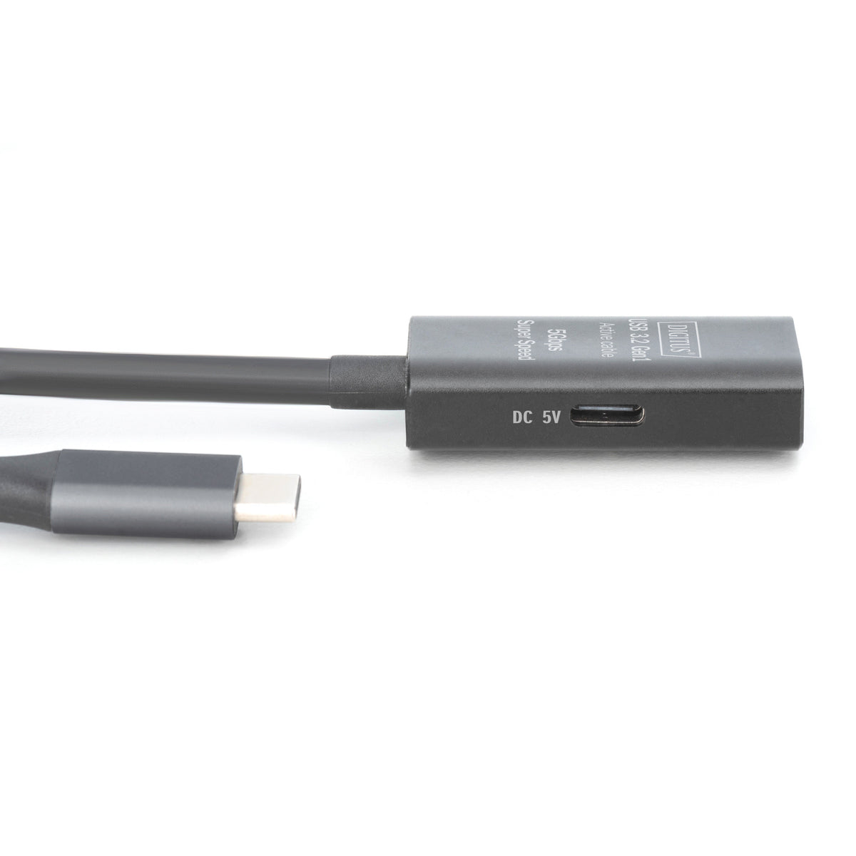 Aktives USB 3.2 Gen 1 Verlängerungskabel, USB-C Stecker > USB-C Buchse