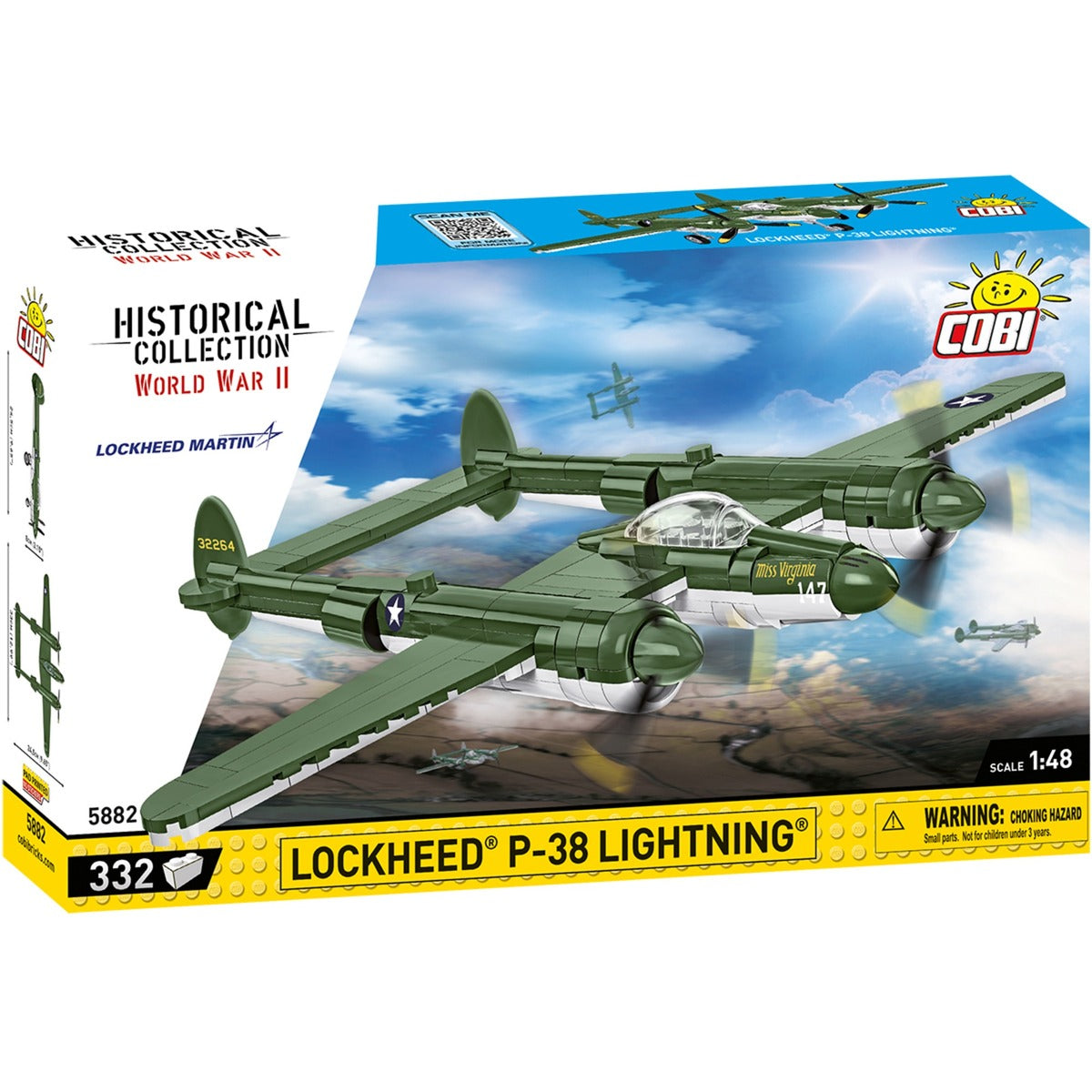 Lockheed P-38 Lightning, Konstruktionsspielzeug