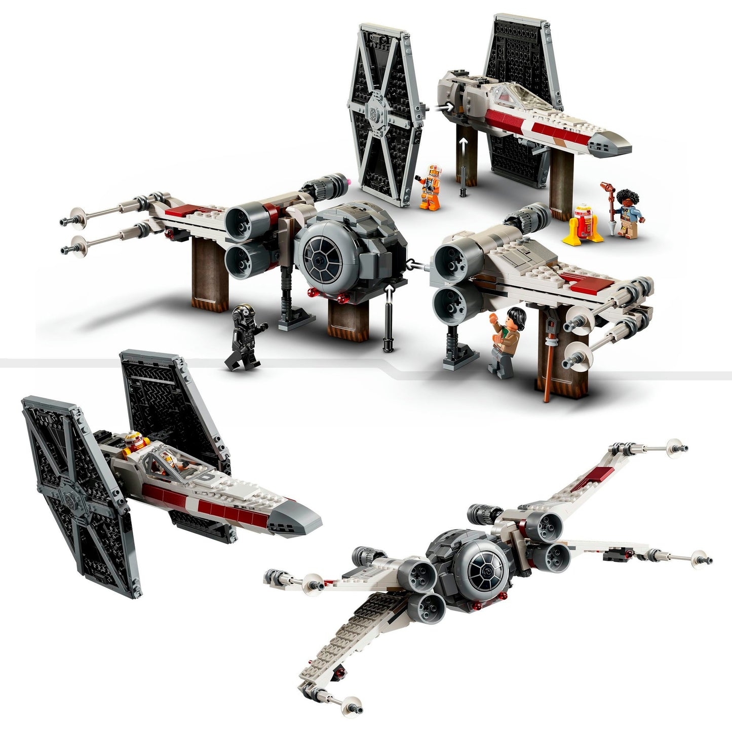 LEGO 75393 Star Wars Mashup aus TIE Fighter & X-Wing