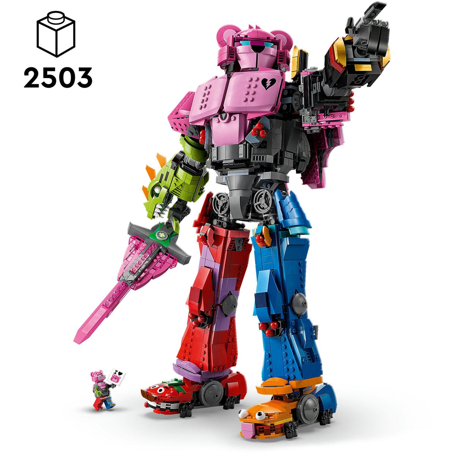 77078 Fortnite Mecha-Anführer, Konstruktionsspielzeug