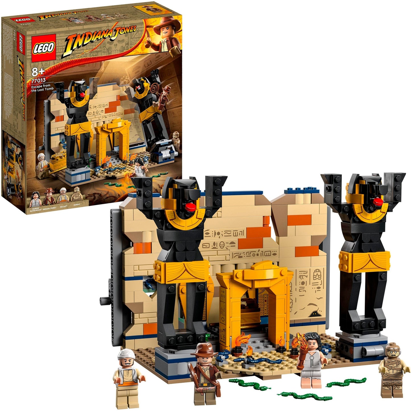 LEGO 77013 Indiana Jones Flucht aus dem Grabmal, Konstruktionsspielzeug