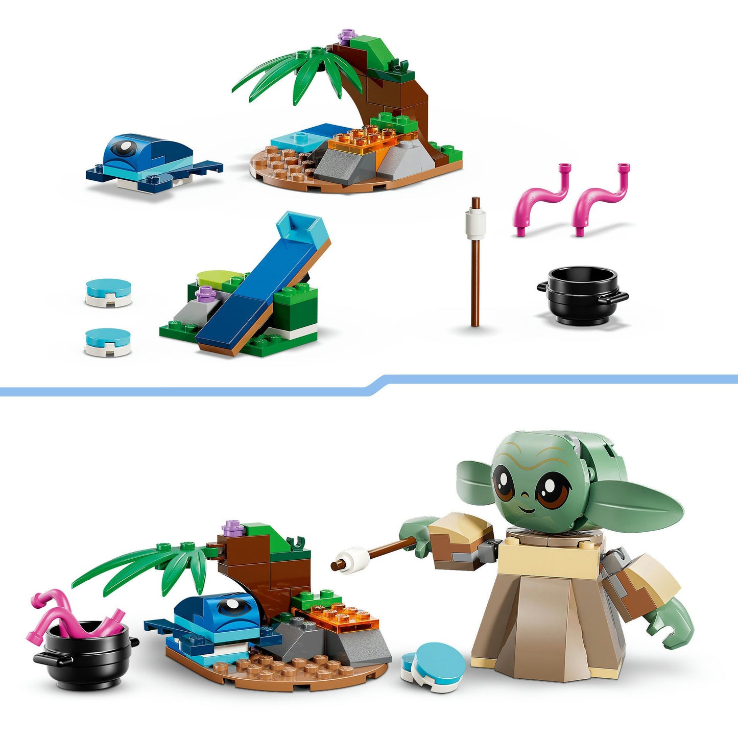75443 Star Wars Grogus Zuhause, Konstruktionsspielzeug
