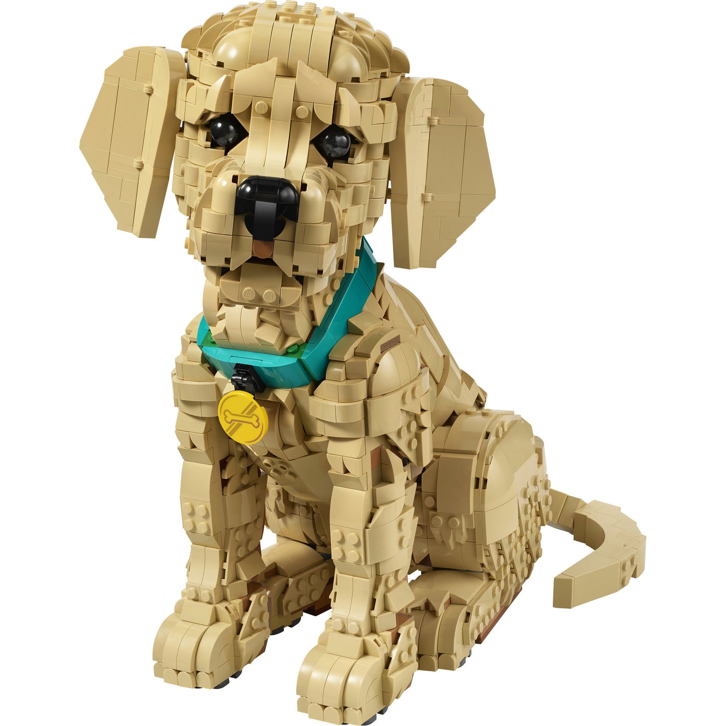 11384 Icons Golden Retriever Welpe, Konstruktionsspielzeug