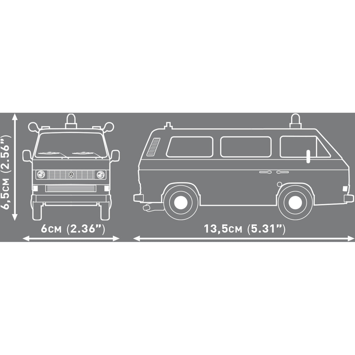 Volkswagen T3 Polizei, Konstruktionsspielzeug