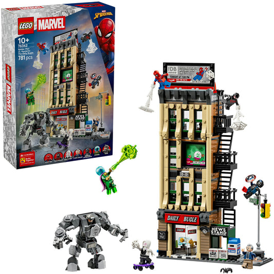 76342 Marvel Super Heroes Spider-Man vs. Mysterio: Daily Bugle, Konstruktionsspielzeug