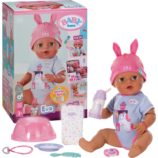 BABY born Eva Click & Play 43cm, Puppe