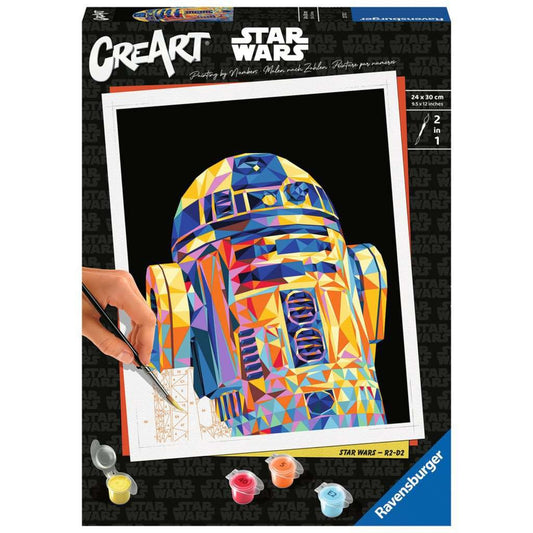 Ravensburger CreArt Star Wars - R2-D2, Malen