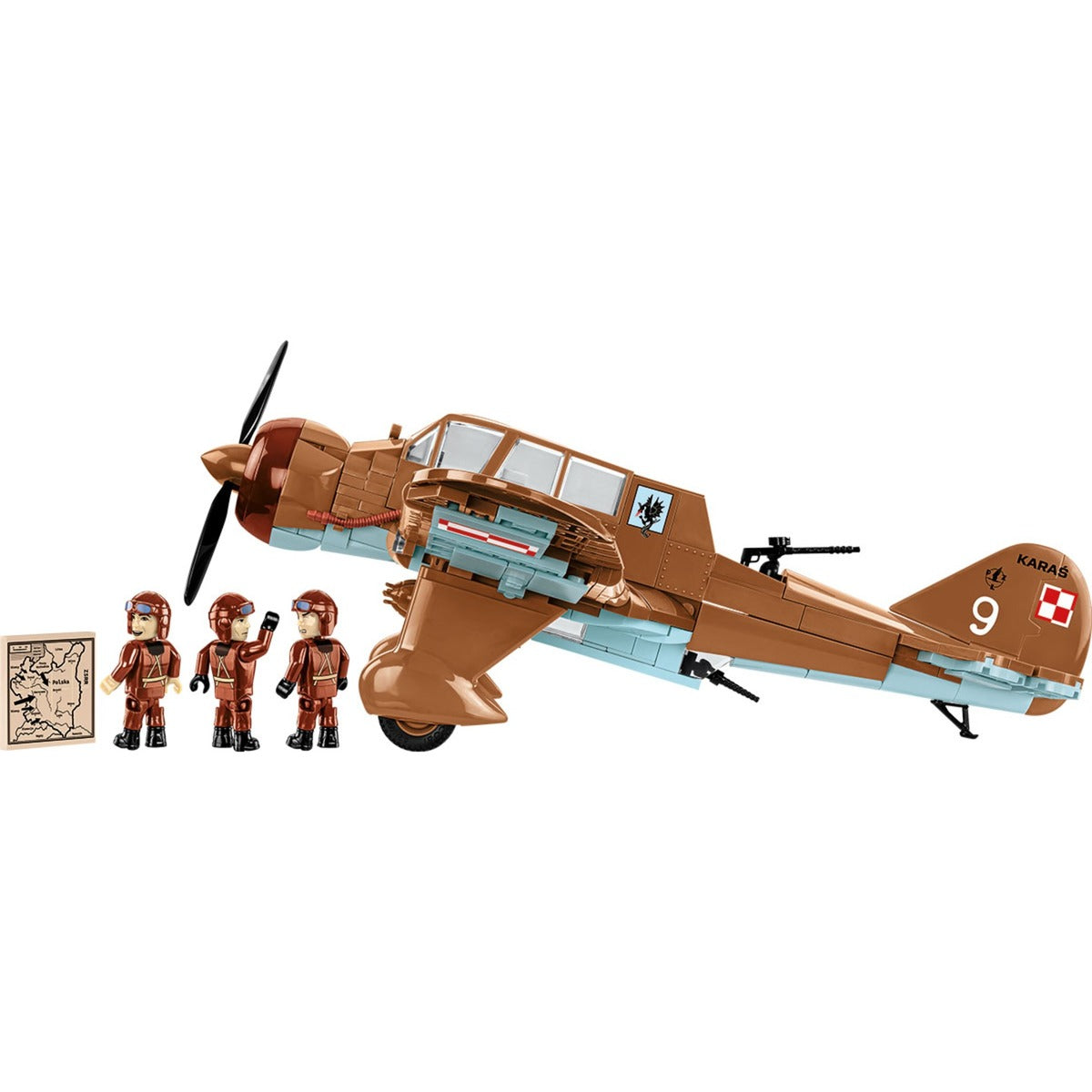 PZL.23 Karaś, Konstruktionsspielzeug