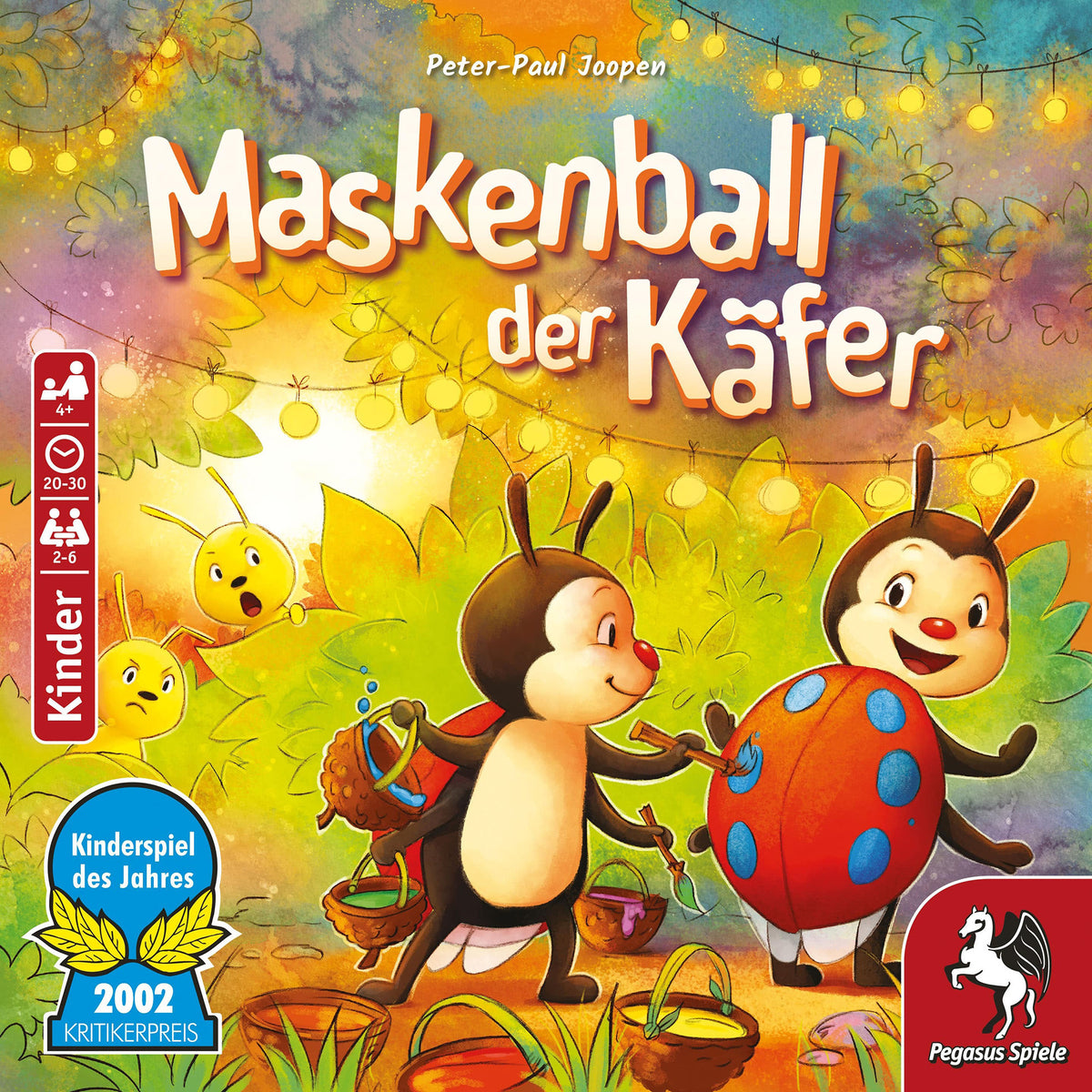 Maskenball der Käfer, Brettspiel