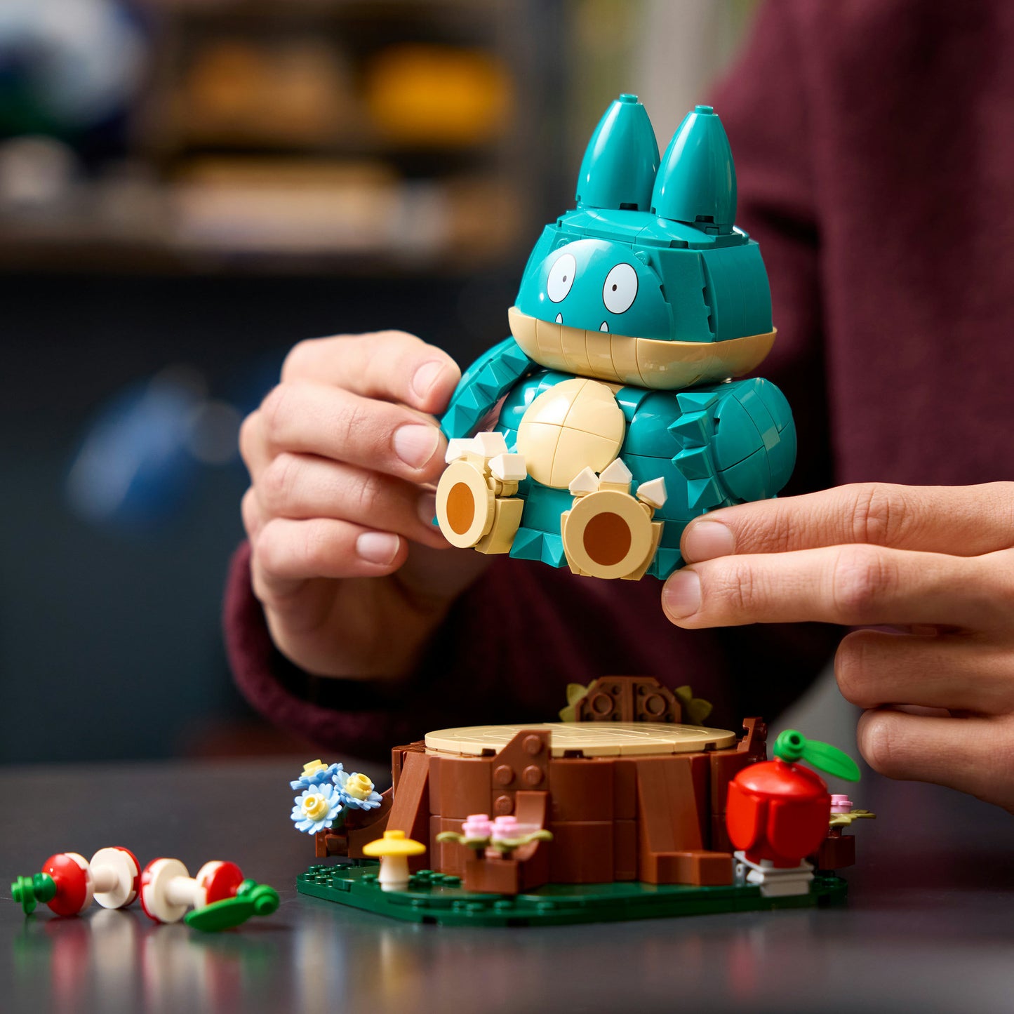 72150 Pokémon Mampfaxo, Konstruktionsspielzeug