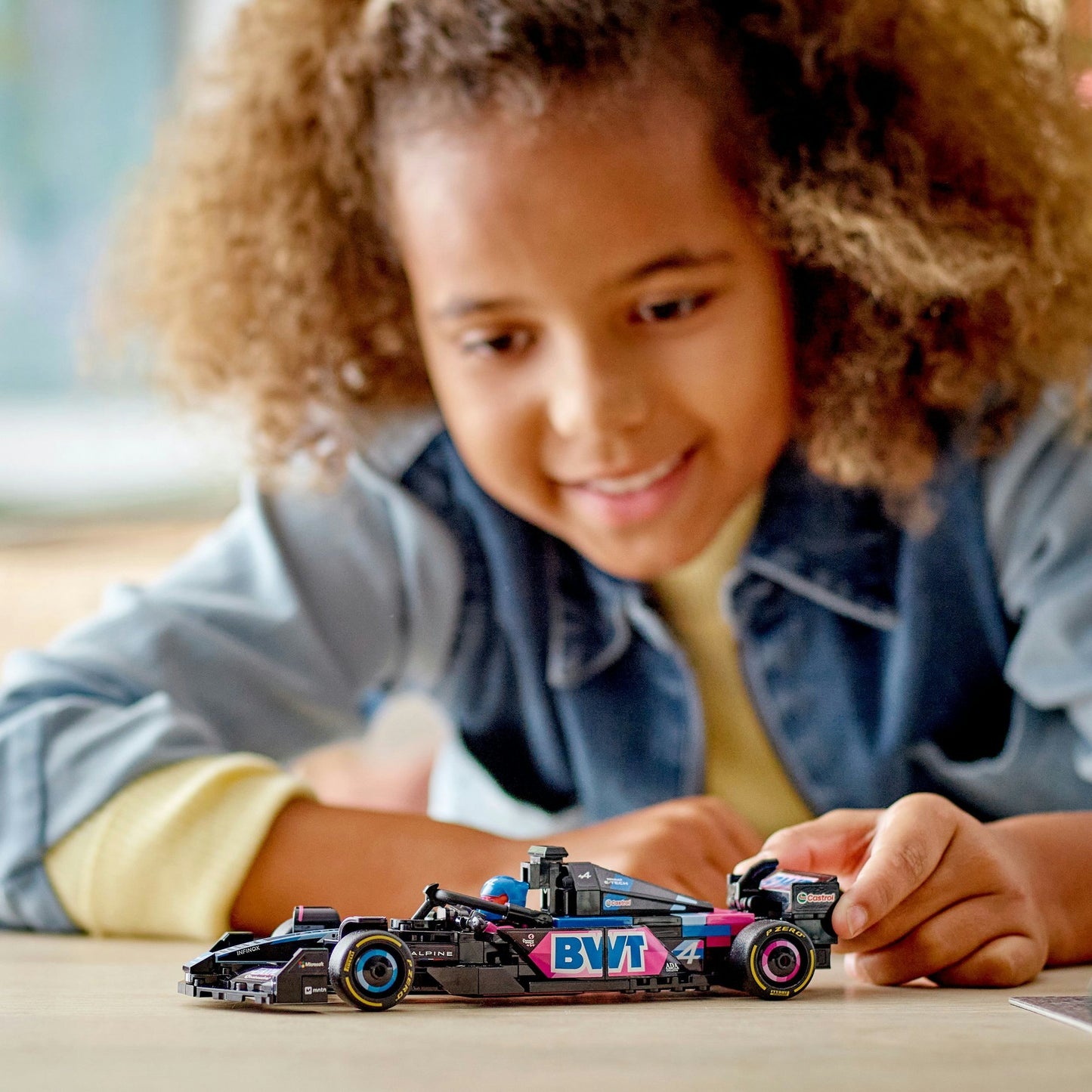 77248 Speed Champions BWT Alpine F1 Team A524 Rennauto, Konstruktionsspielzeug