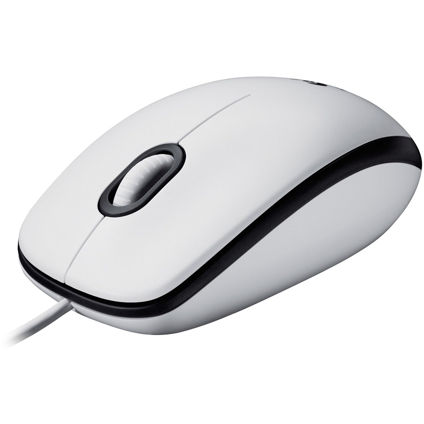 Logitech M100 (weiss/grau, kompatibel mit Windows/macOS/ChromeOS/Linux)