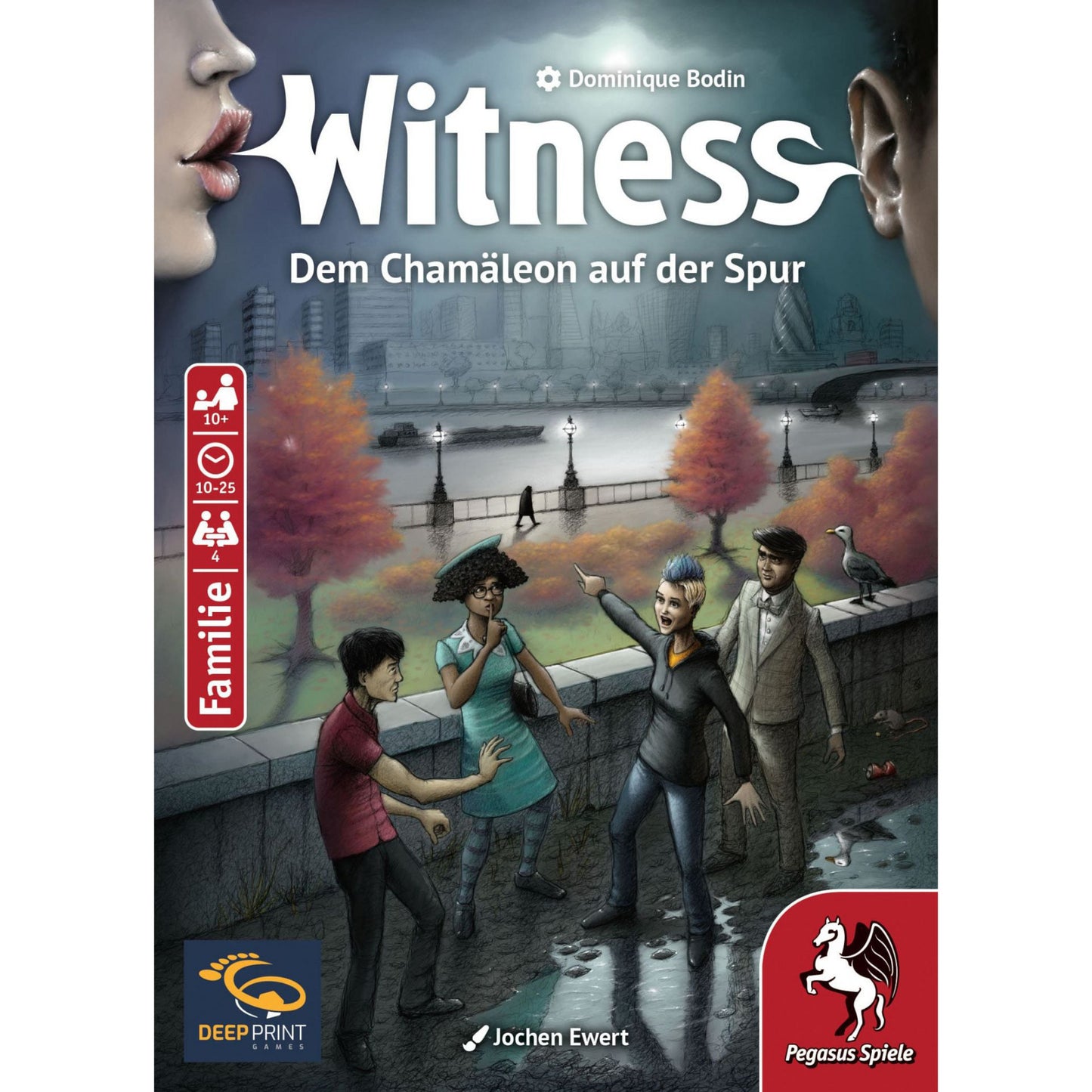 Deep Print Games: Witness - Dem Chamäleon auf der Spur, Rätselspiel