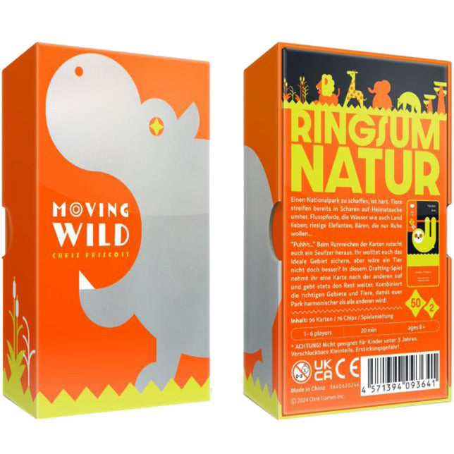 Moving Wild, Kartenspiel