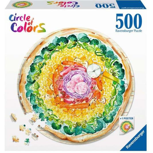 Ravensburger Puzzle Circle of Colors Pizza (Teile: 500)