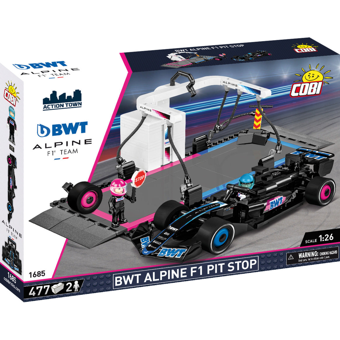 BWT Alpine F1 Pit Stop, Konstruktionsspielzeug