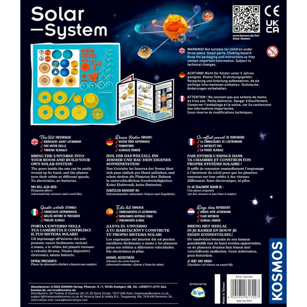 Kosmos Orbiting Solar System 12L (mehrsprachige Version)