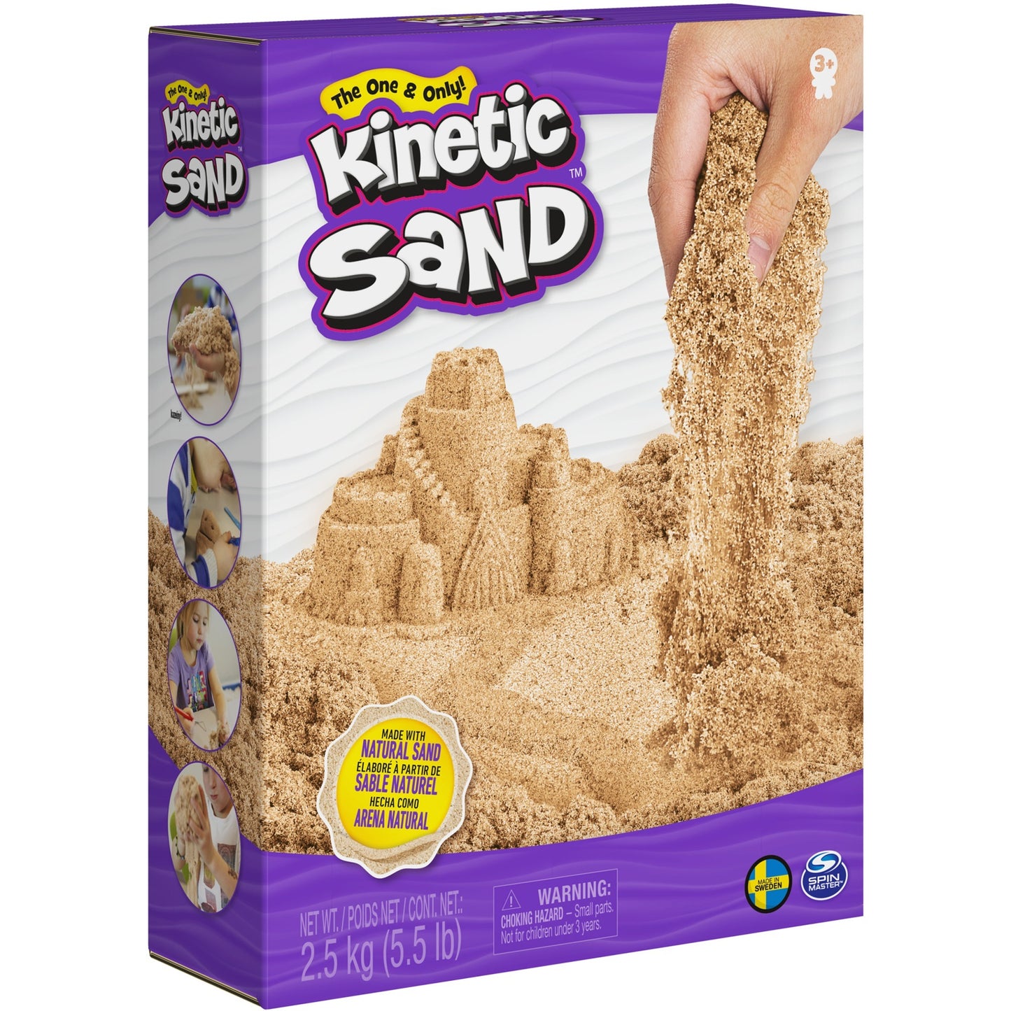 Spin Master Kinetic Sand - Naturbraun, Spielsand