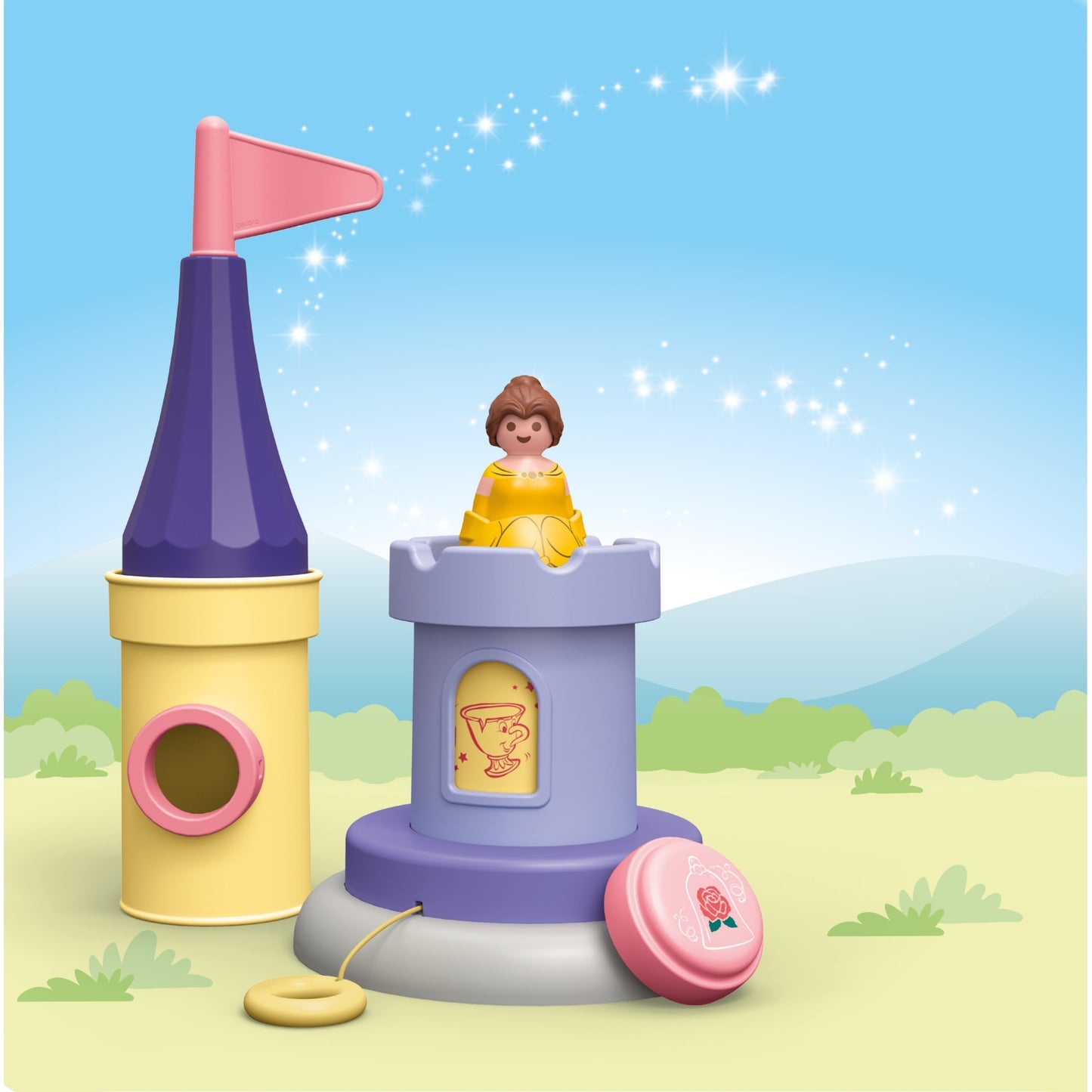 Playmobil 71458 Junior & Disney: Belles Spielturm mit Melodie