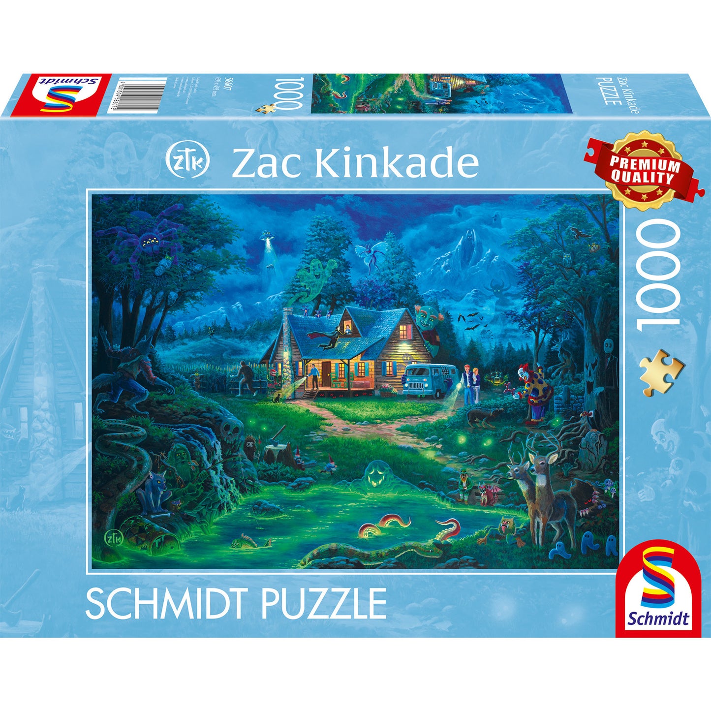 Zac Kinkade: Das Spukhaus, Puzzle