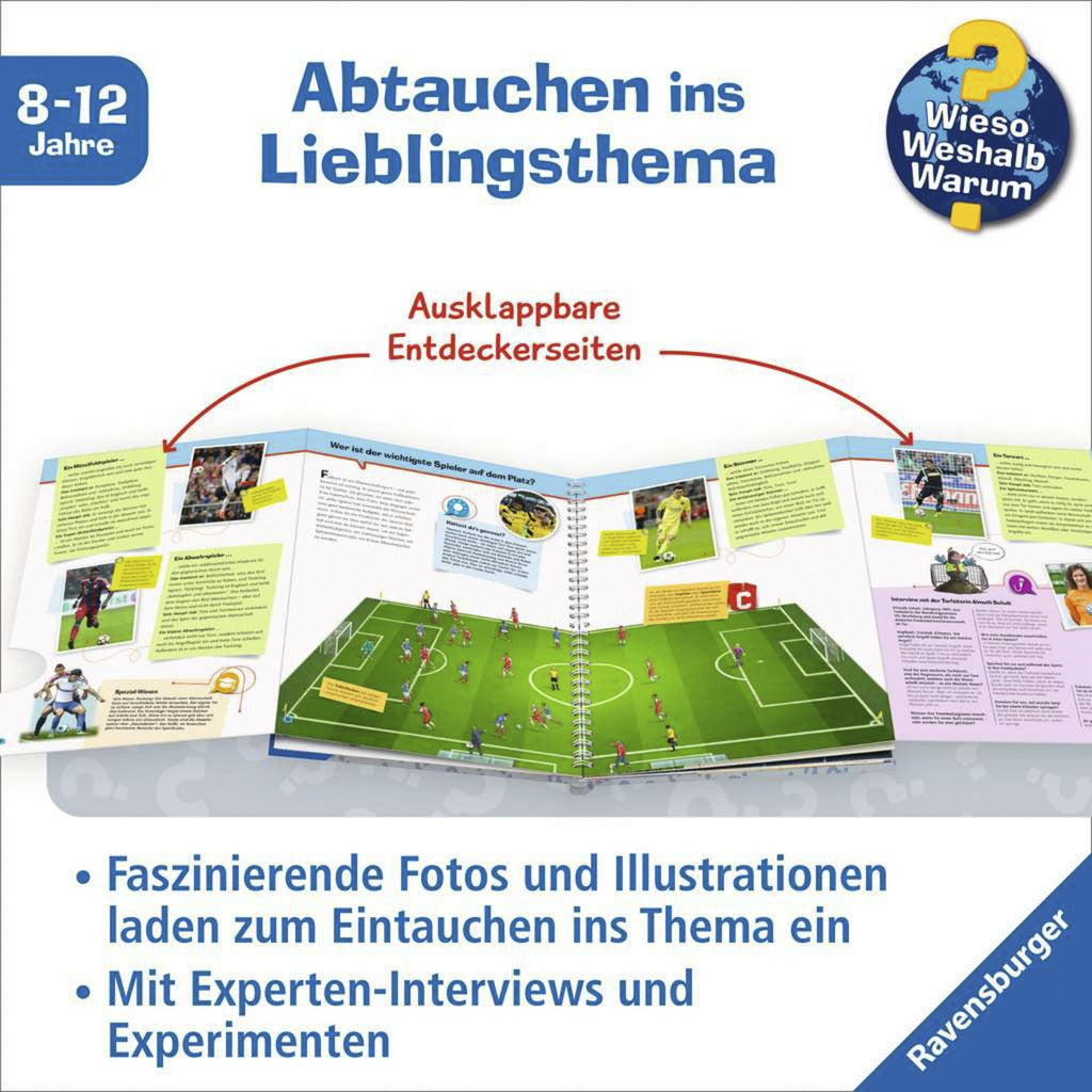 Wieso? Weshalb? Warum? ProfiWissen Band 15 - Fussball, Lernbuch