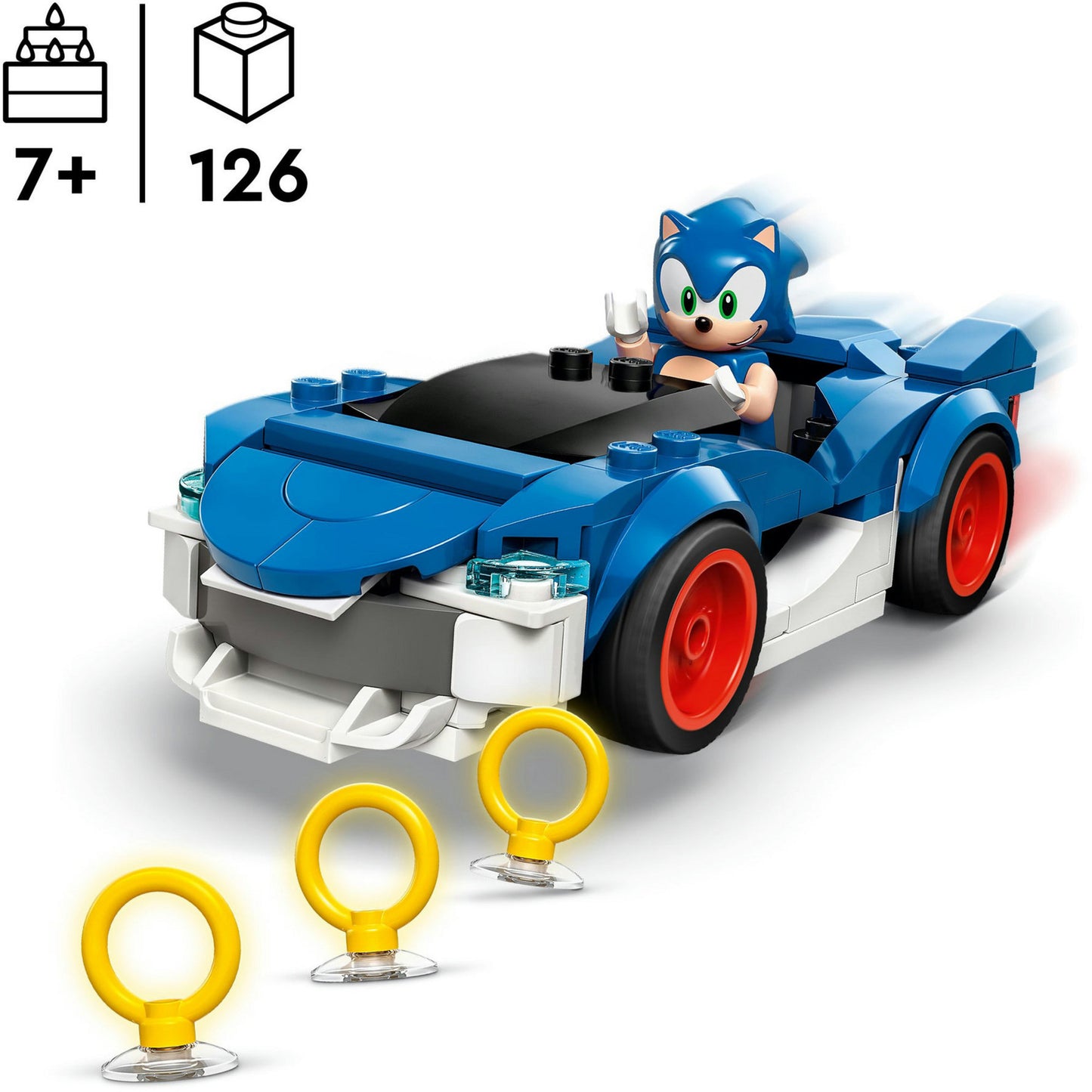 77117 Sonic the Hedgehog: Speedster Lightning, Konstruktionsspielzeug