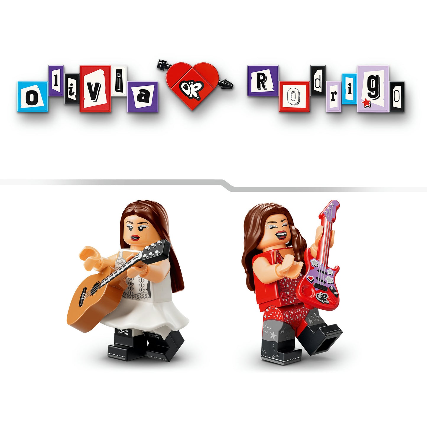 43031 Editions Olivia Rodrigos Gitarre, Konstruktionsspielzeug