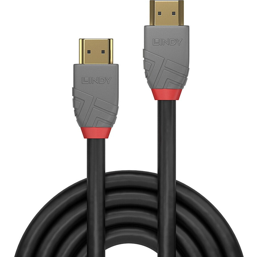 Lindy Ultra High Speed HDMI Kabel, Anthra Line (grau, 0,5 Meter)