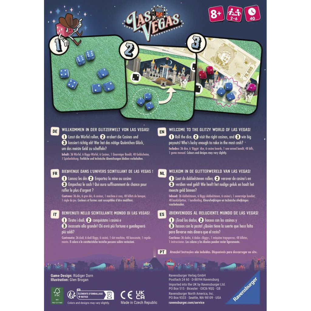 RAV Las Vegas, Gesellschaftsspiel