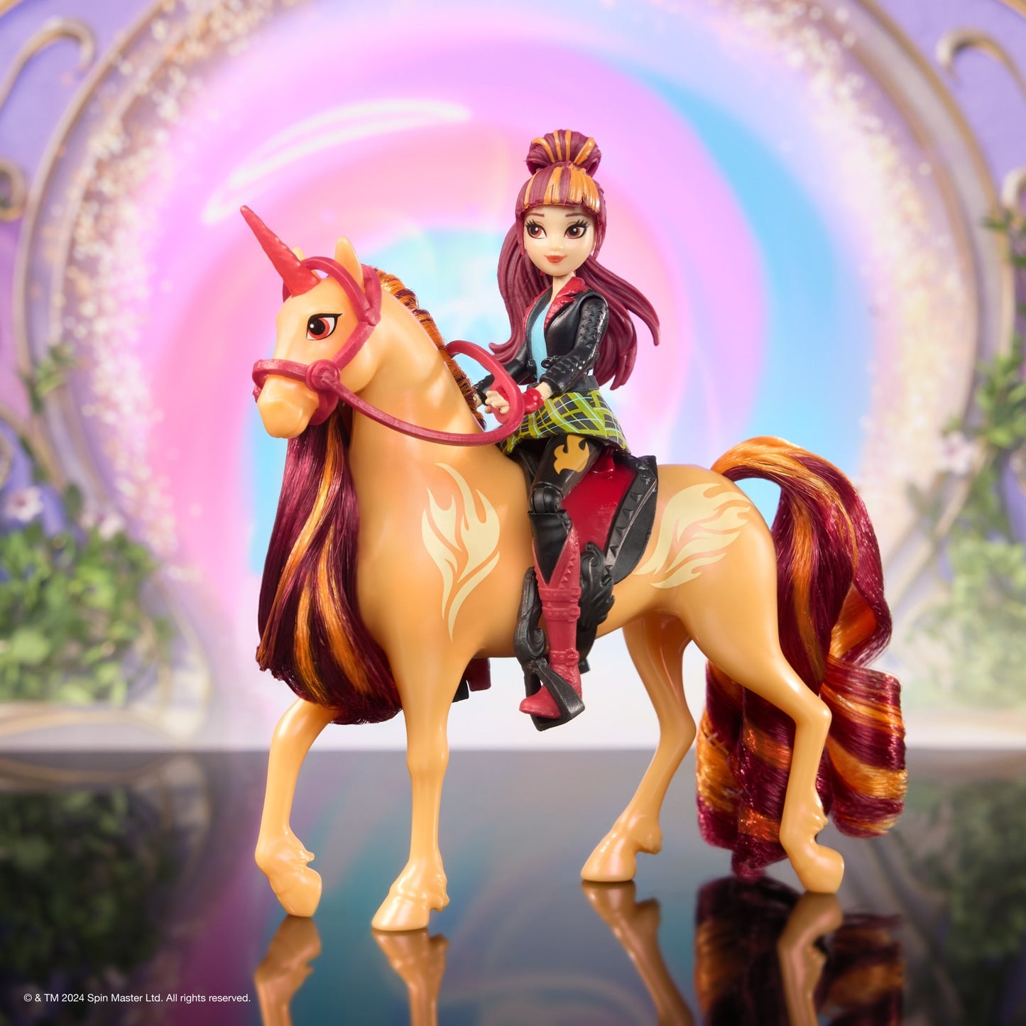 Spinmaster Unicorn Academy - Valentina und Einhorn Cinder Set