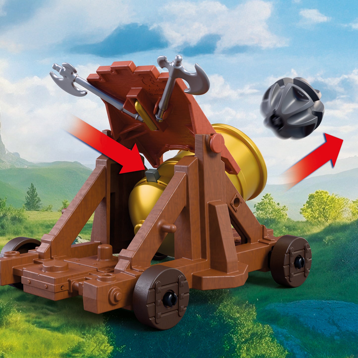 72115 Knights Schusswaffe Löwenritter, Konstruktionsspielzeug