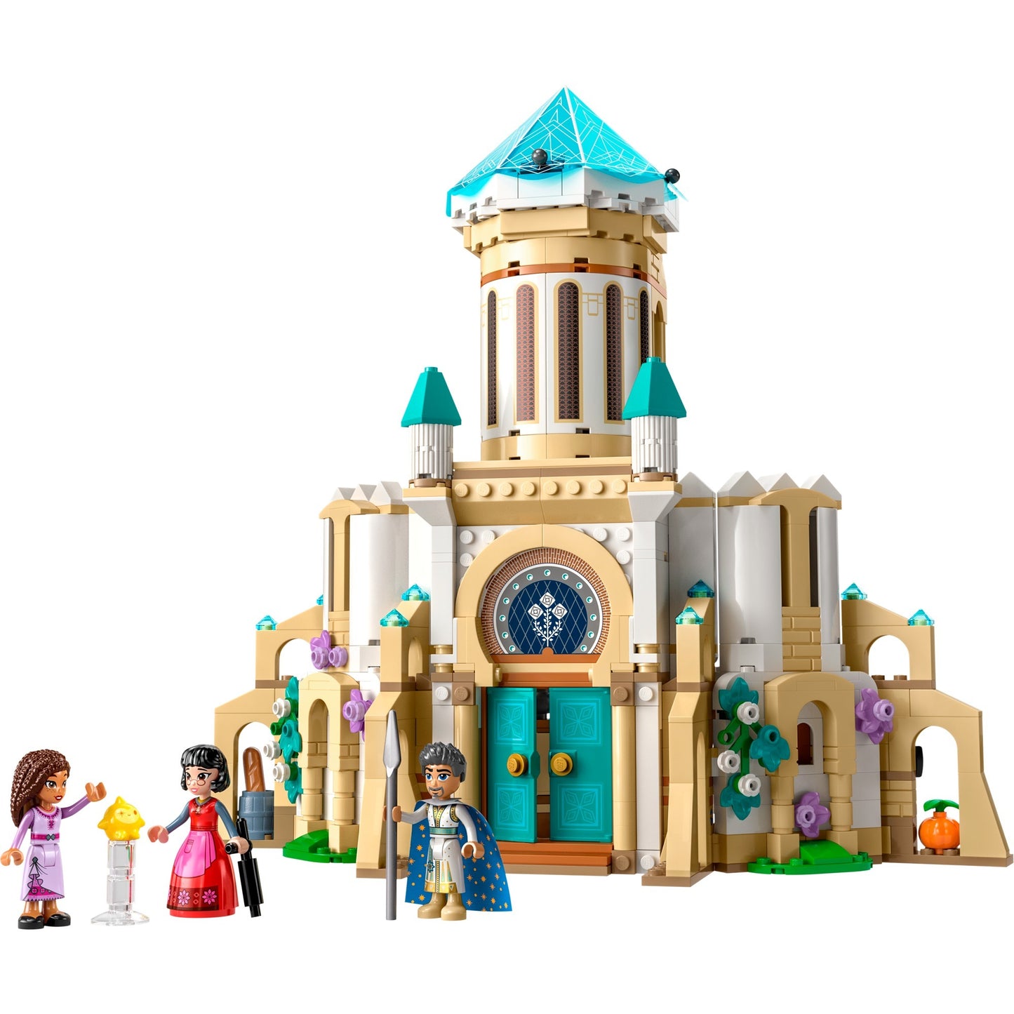 LEGO 43224 Disney Wish König Magnificos Schloss, Konstruktionsspielzeug