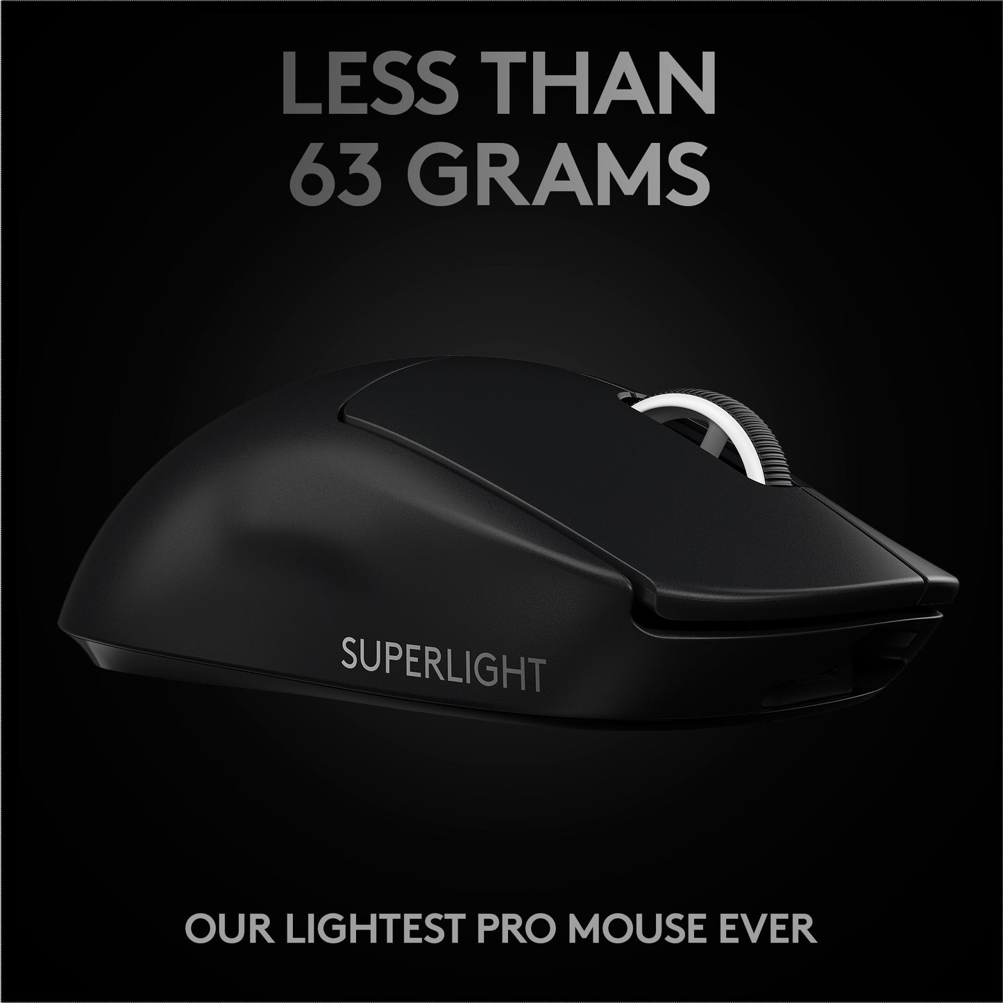 Logitech PRO X SUPERLIGHT (schwarz, HERO-Sensor)