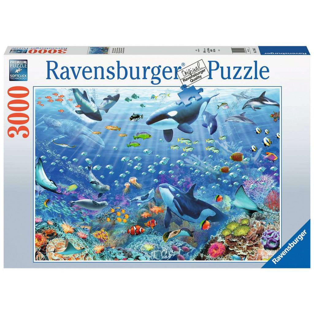 Ravensburger Puzzle Bunter Unterwasserspass (3000 Teile)