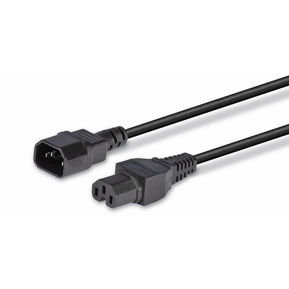 C14 an C15 'Hot Condition' Netzkabel, Stromversorgung