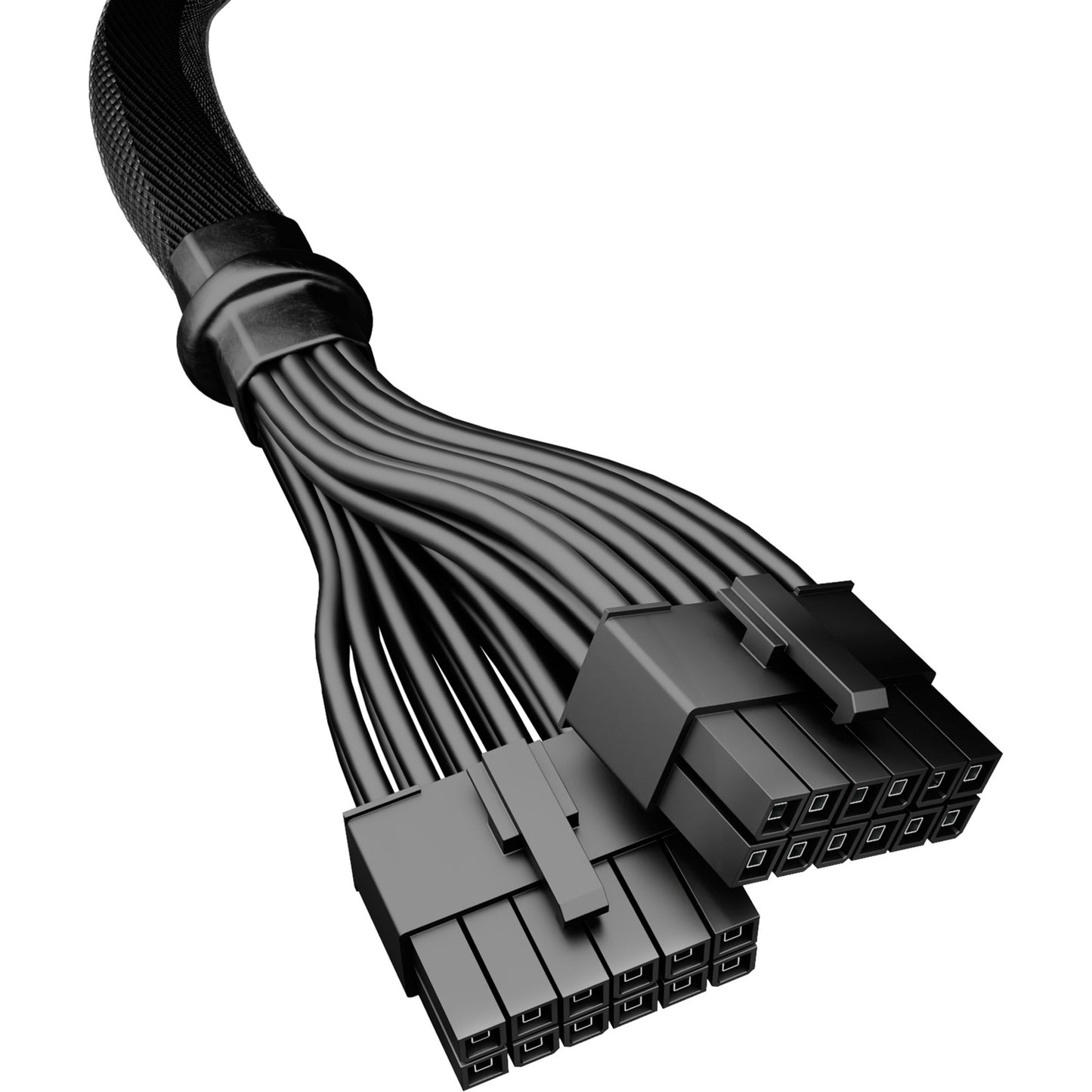 Be quiet 12VHPWR PCIe Adapter Kabel (schwarz, 0,6 Meter)