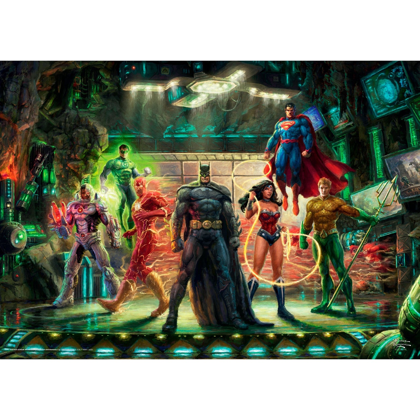 Schmidt Spiele Thomas Kinkade Studios: DC - The Justice League (1000 Teile)