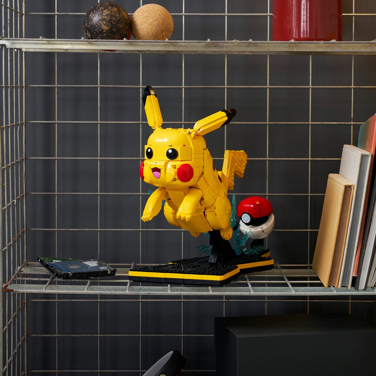 72152 Pokémon Pikachu und Pokéball, Konstruktionsspielzeug